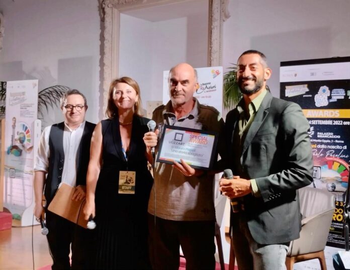 Da sx Gianluca delle Fontane, Simona Zilli, Mauro Pispoli, Salvo Cagnazzo