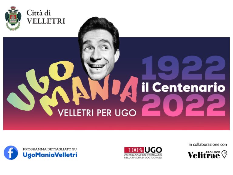 Torna UgoMania, un weekend speciale a Velletri per omaggiare Ugo Tognazzi nel centenario della nascita, tra mostra, visite guidate e ricette.