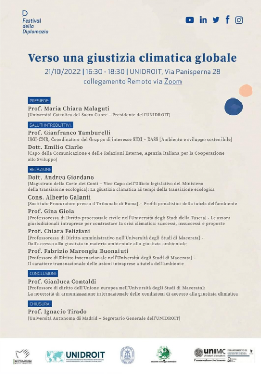 Verso una giustizia climatica globale.