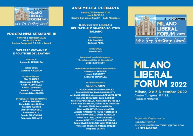 Milano Liberal Forum 2022
