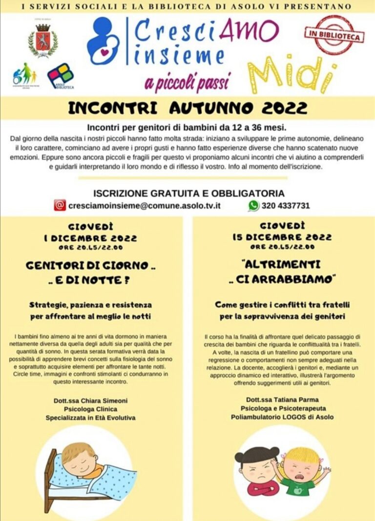 Cresciamo insieme a piccoli passi