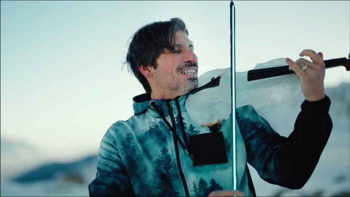 ANDREA CASTA - ICE VIBES CON VIOLINO DI GHIACCIO