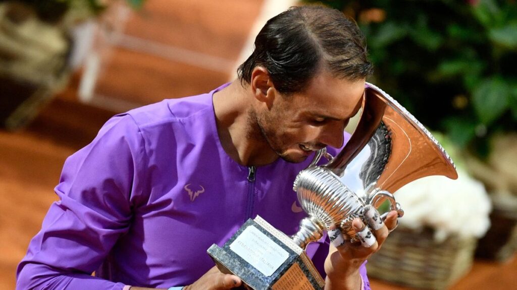 Rafael Nadal campione a Roma