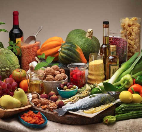 La dieta mediterranea per prevenire le malattie neurodegenerative.