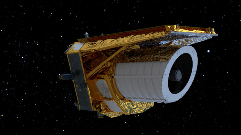 La faccia oscura dell’universo. Tutto su Euclid, la missione europea che farà luce su materie ed energia oscure.