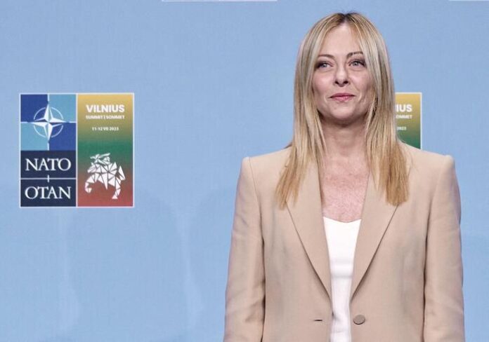 MELONI VEDE SUNAK, 'ITALIA AL FIANCO DI KIEV FINO ALLA FINE'