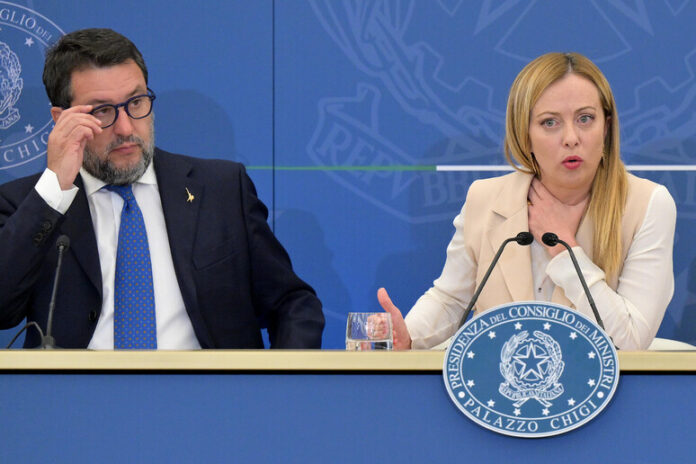 meloni e giorgetti