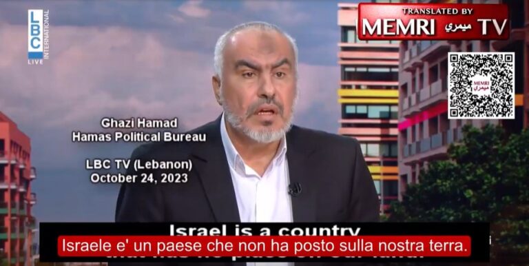 Israele, Hamas: “Attacco 7 ottobre si ripeterà”.