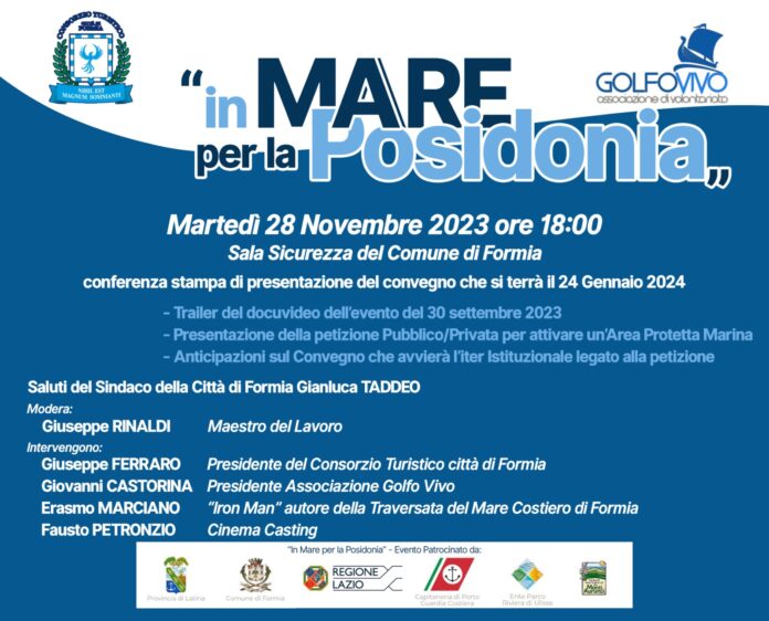in Mare per la Posidonia.