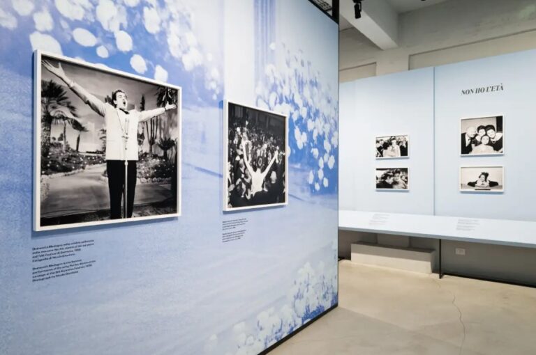 Il Festival di Sanremo in una mostra fotografica alle Gallerie d’Italia di Torino.