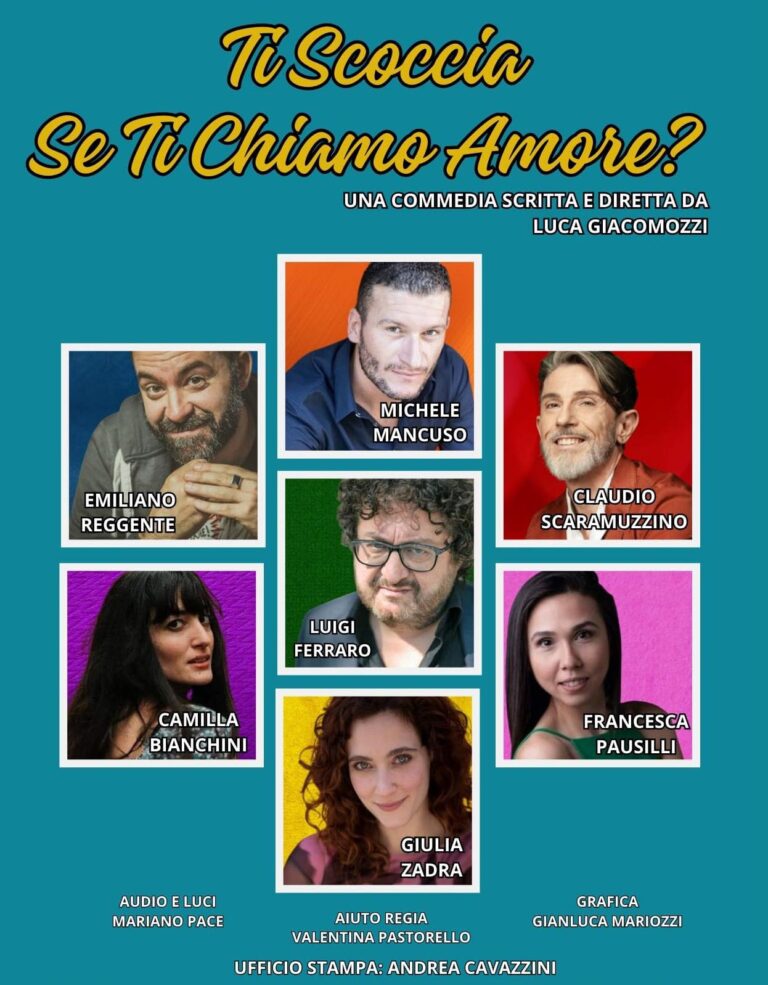 AL TEATRO DELLE MUSE SI RIDE CON “TI SCOCCIA SE TI CHIAMO AMORE?”.