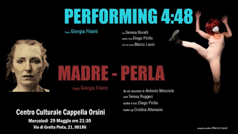 MADRE-PERLA e PERFORMING 4:48 alla Cappella Orsini.