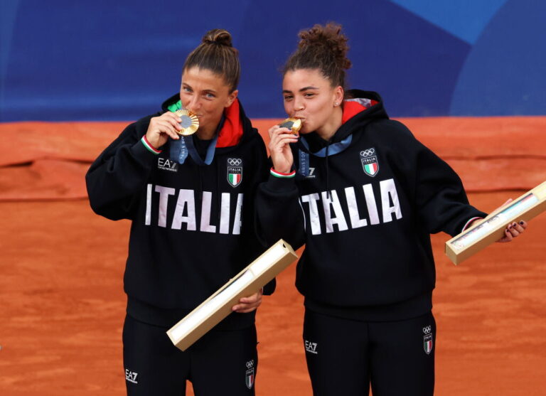 Ragazze d’Oro, Parigi 2024 è storia per il tennis: Errani Paolini vincono il doppio