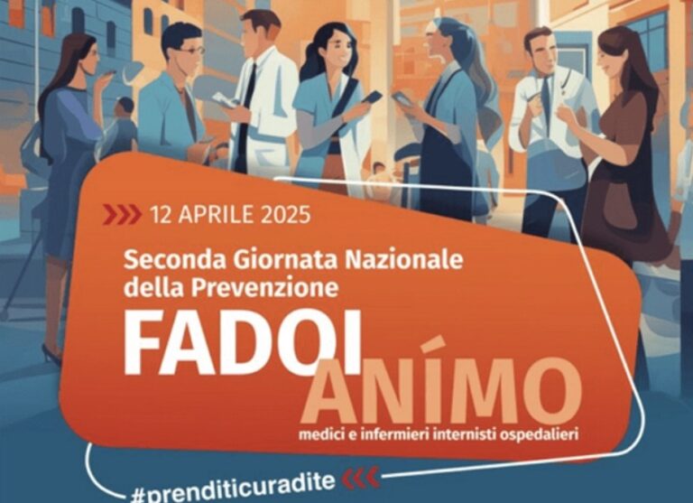 Salute, sabato in 20 piazze visite e consigli per Giornata prevenzione Fadoi-Animo.