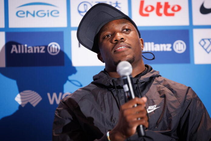 Press conference ahead of Brussels Diamond League meeting