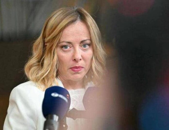Meloni_microfono