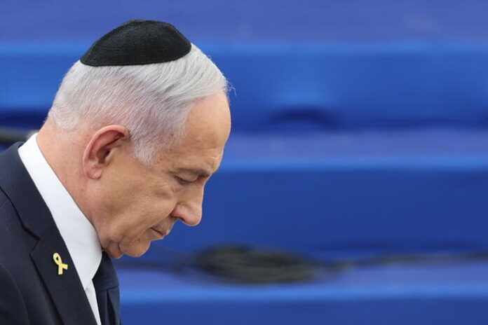 Netanyahu attends ceremony ahead of Remembrance Day for fallen Israeli soldiers
