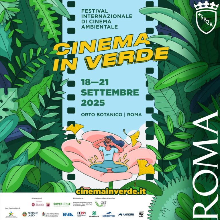 Dal 18 al 21 settembre torna a Roma Cinema In Verde, il festival dedicato al cinema ambientale. 