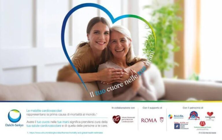 Malattie cardiovascolari, parte da Roma campagna di prevenzione itinerante.
