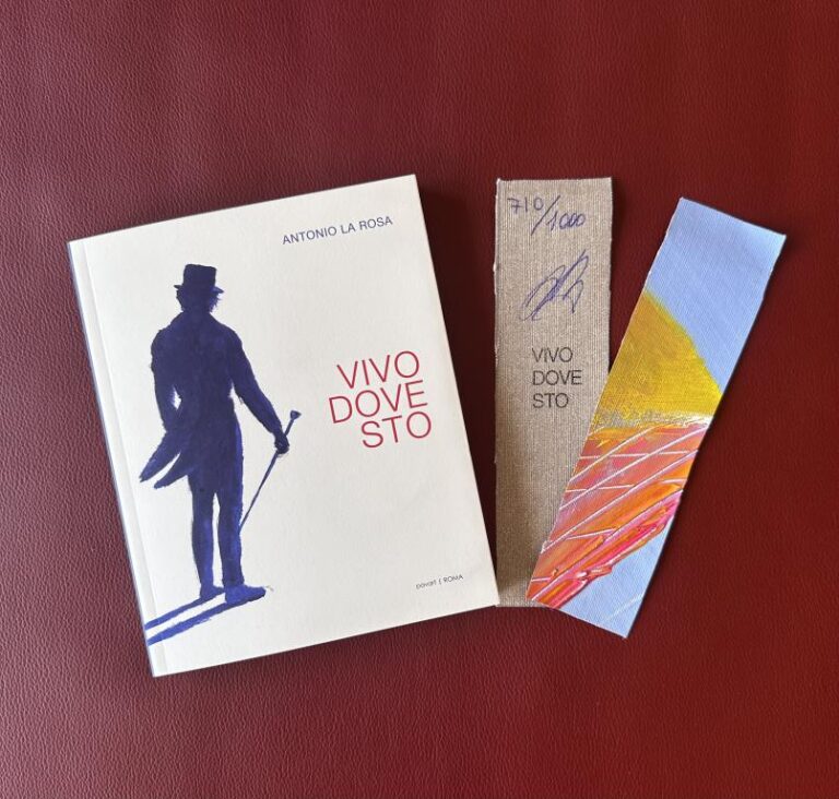 “Vivo dove sto”: in via Margutta la poesia dell’attore Antonio La Rosa dà nuova vita alle opere della mostra “Risvegli”, prorogata sino al 31 gennaio.
