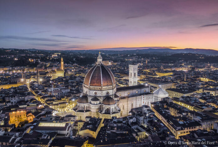 Florence aereal view