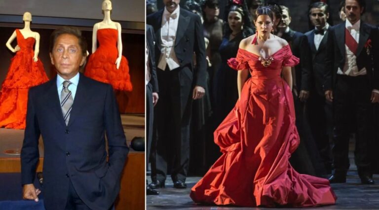 Addio a Valentino, tra eleganza e scena: il ricordo della “Traviata” di Roma.