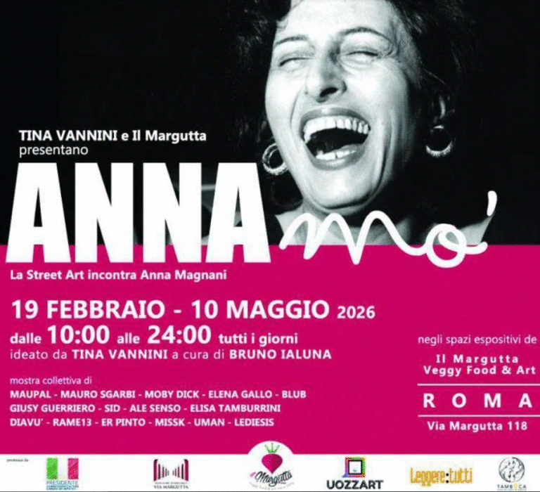 ‘ANNAmo”, a Roma la street art incontra Anna Magnani.