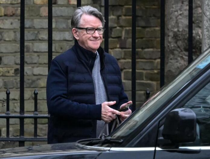 TOPSHOT-BRITAIN-US-POLITICS-DIPLOMACY-EPSTEIN-MANDELSON