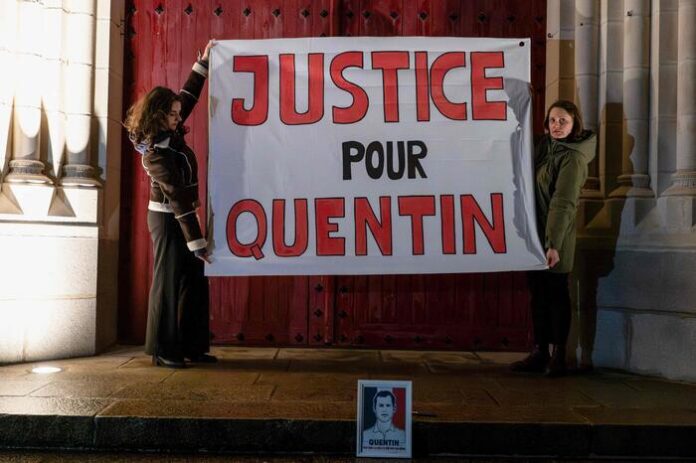 FRANCE-POLITICS-ASSAULT-DEMO