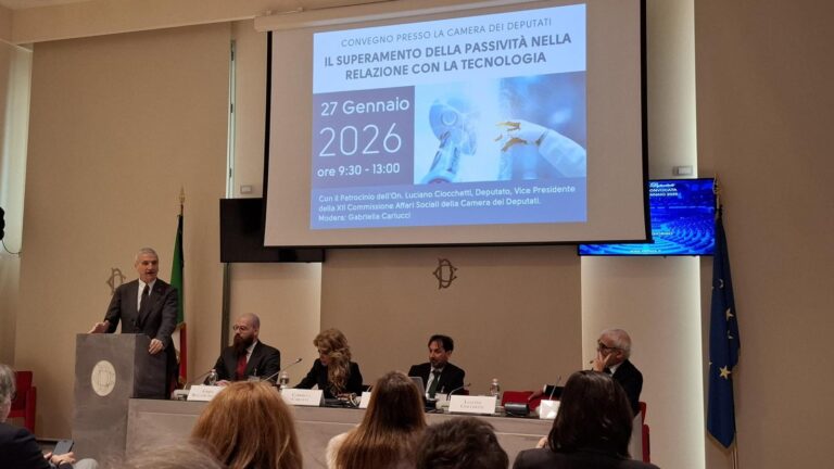 Il Superamento della Passività Digitale: alla Camera dei Deputati il convegno nazionale sulla tecnologia a misura d’uomo.