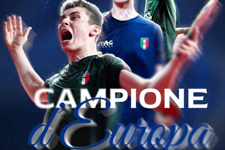 È sbocciata una stella anche nel ping-pong: Danilo Faso è campione d’Europa under 19 a soli 16 anni (non ancora compiuti).