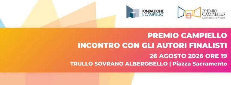 Il Premio Campiello torna ad Alberobello.