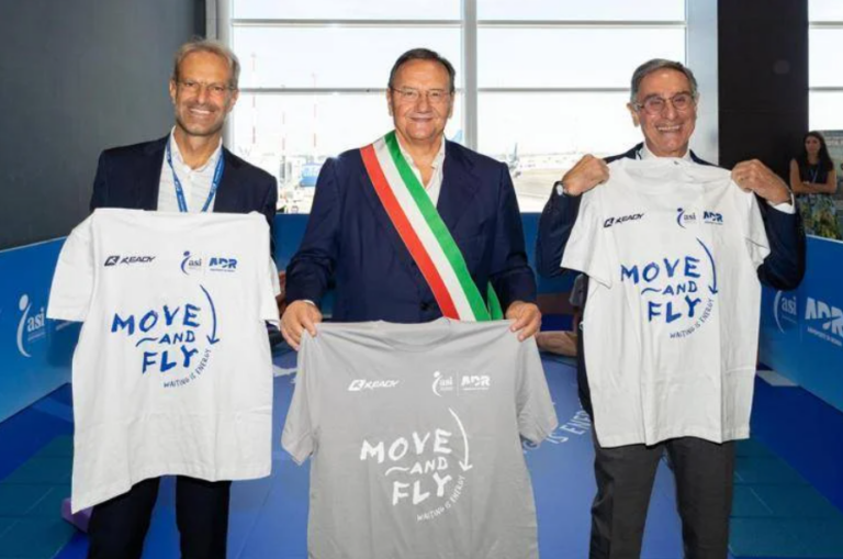 Aeroporti, al via ‘Move and Fly’: AdR e Asi portano lo sport nei terminal di Fiumicino.