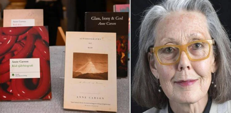 Ad Anne Carson il Nobel per la Letteratura 2026.