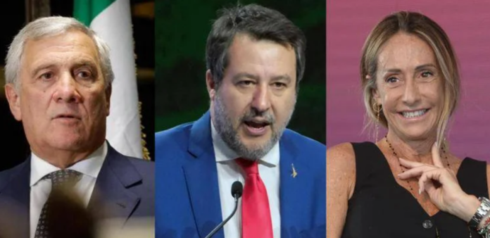 Tajani_Salvini_Meloni_combo